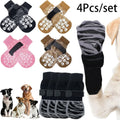 Anti-slip dog socks with traction for senior dogs